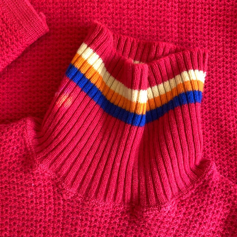 VINTAGE 70s Lido of California Sweater - Picture 6 of 6